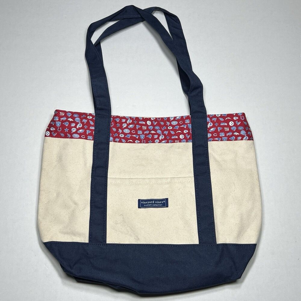 Vineyard Vines Custom Collection NFL 100 Tote Bag